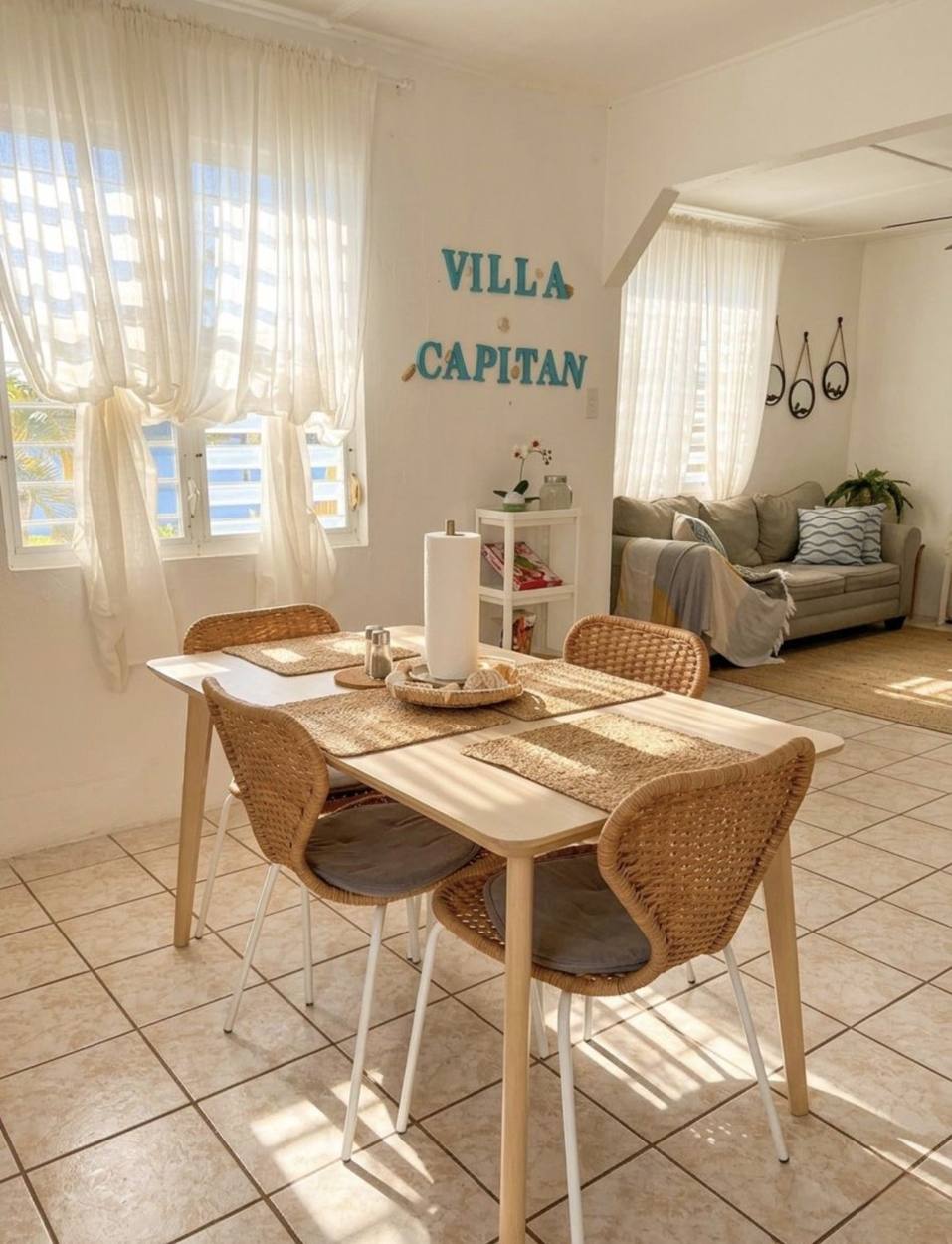 Comedor y sala de Villa 1