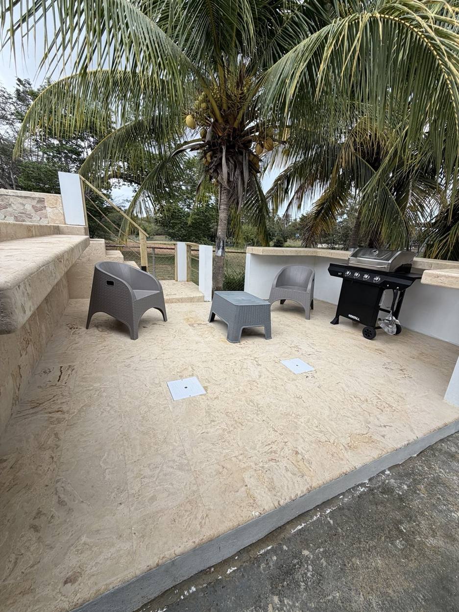 Terraza con BBQ de Villa 2